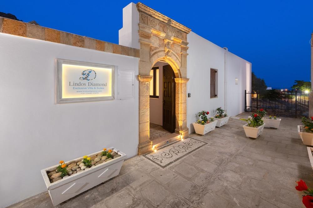 Lindos Diamond Exclusive Villa Dış mekan fotoğraf