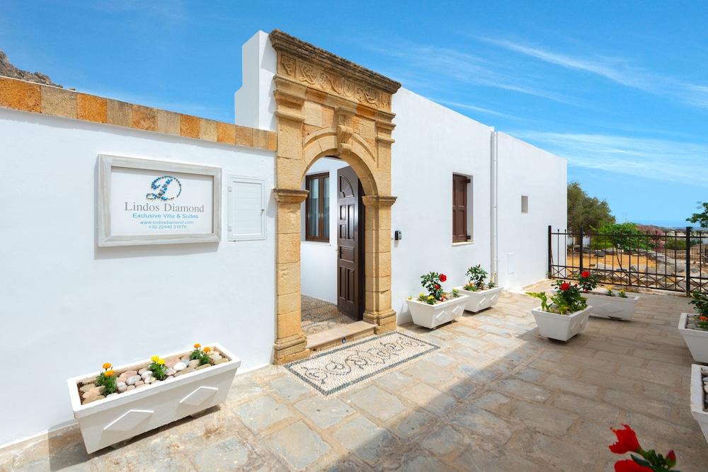 Lindos Diamond Exclusive Villa Dış mekan fotoğraf