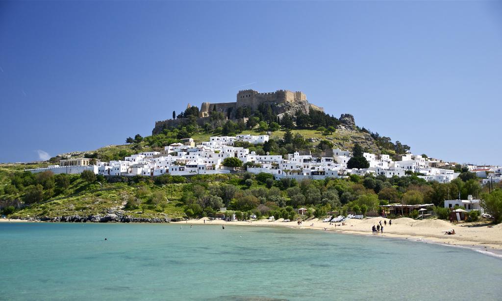 Lindos Diamond Exclusive Villa Dış mekan fotoğraf