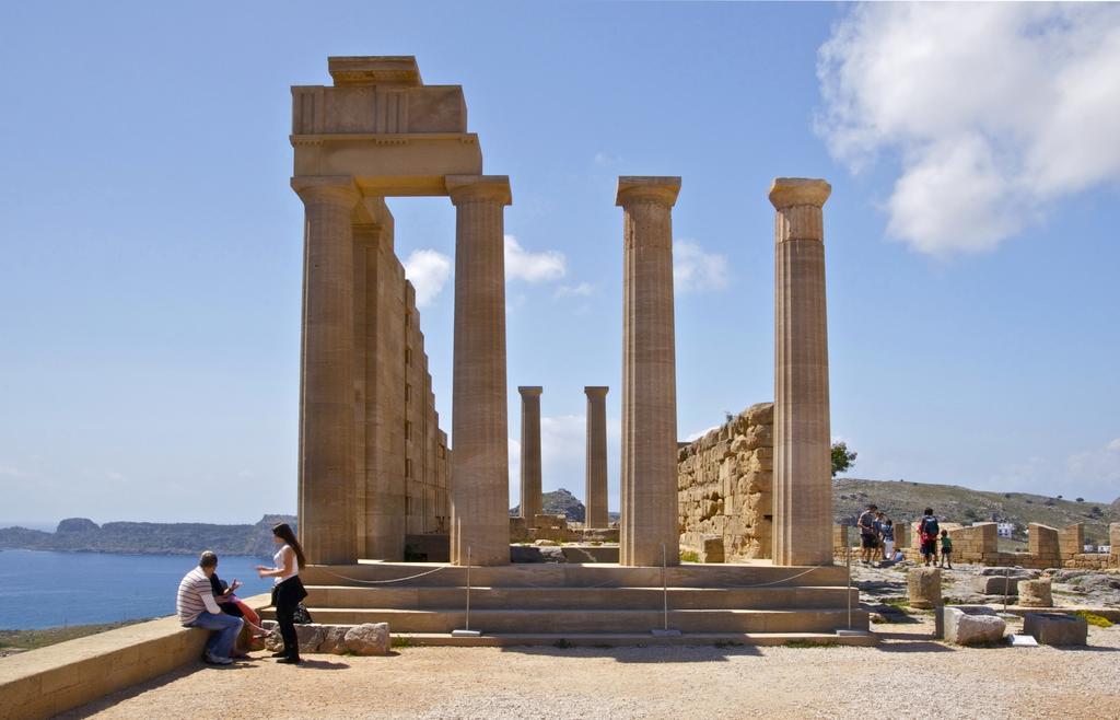 Lindos Diamond Exclusive Villa Dış mekan fotoğraf