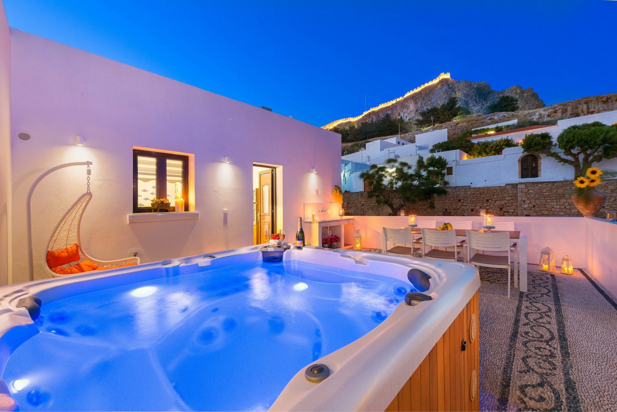 Lindos Diamond Exclusive Villa Dış mekan fotoğraf