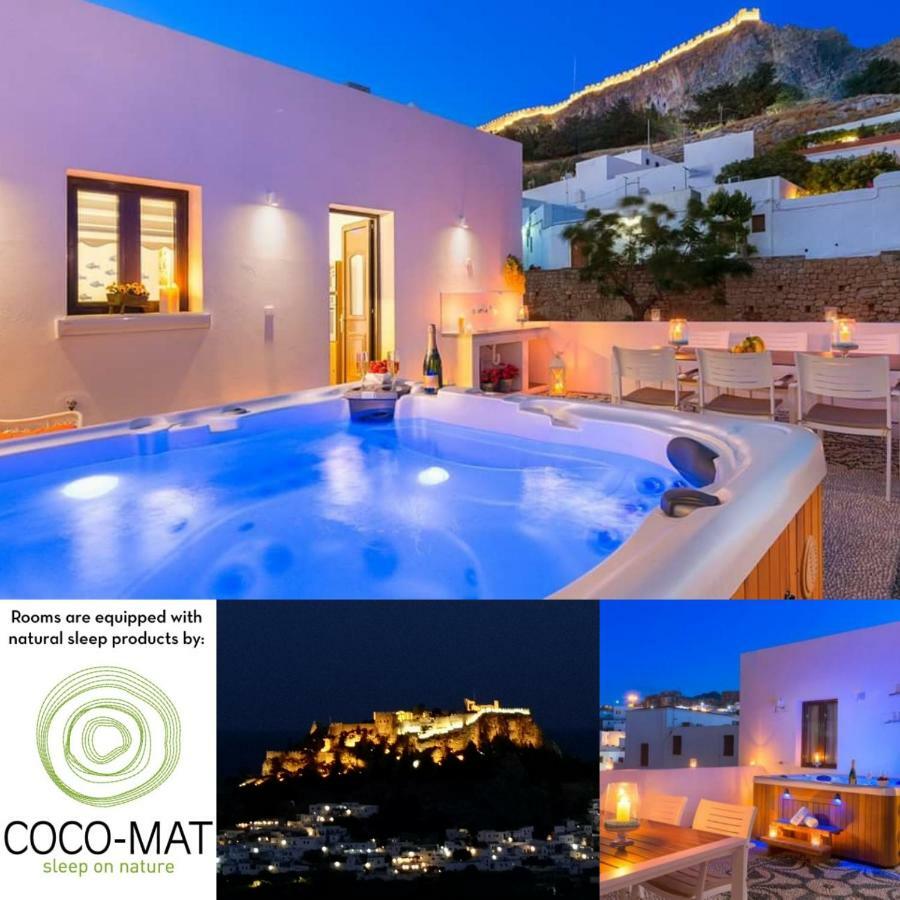 Lindos Diamond Exclusive Villa Dış mekan fotoğraf